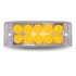 TLED-2X6AB by TRUX - Trailer Light, Dual Revolution, 2" x 6", LED, Amber/Blue (10 Diodes)