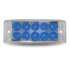 TLED-2X6AB by TRUX - Trailer Light, Dual Revolution, 2" x 6", LED, Amber/Blue (10 Diodes)
