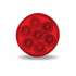 TLED-2XR by TRUX - LED Light, 2" Round, Red (7 Diodes)