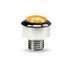 TLED-B1A by TRUX - Marker Light, Mini Button, Amber, LED, with Reflector & Silicone Locking Ring (1 Diode)