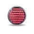 TLED-FX73 by TRUX - Brake / Tail / Turn Signal Light 12V, 4" Flatline/Round, Clear Lens, Red/White LED