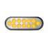 TLED-O12CA by TRUX - Stop, Turn & Tail Light, Oval, Clear, Amber, LED (12 Diodes)