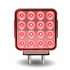 TLED-SDXB by TRUX - Dual Revolution, Double Face, Double Post, Square, LED, Amber/Red/Blue (44 Diodes)