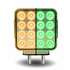 TLED-SDXG by TRUX - Dual Revolution, Double Face, Double Post, Square, LED, Amber/Red/Green (44 Diodes)