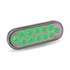 TLED-OXRG by TRUX - Stop, Turn & Tail Light, Oval, Dual Revolution, Red/Green, LED