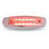 TLED-PETCR by TRUX - LED Light, Clear, Red, 12 Diodes, for Peterbilt