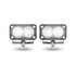 TLED-U105 by TRUX - Work Light, Flood/Spot Beam, Mini, Rectangular, 2 Diodes, Pair, 1000 Lumens