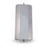 TM-2008 by TRUX - Westcoast Mirror, 7" x 16", Stainless Steel, Heat,No Light