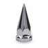 TNUT-P1 by TRUX - Nut Cover, Chrome, Plastic, 33mm Long, Threaded, Pointed, with Flange