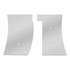 TP-1396 by TRUX - Deluxe Cowl Panel, with 10 Slotted Light Holes, for 2014+ Peterbilt 389