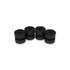 TP-2010 by TRUX - Exhaust Bracket Bushings - Black, 4 Pack, Polyurethane Material