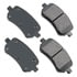 Akebono ACT1021 Disc Brake Pad Set ProACT Ultra Premium Ceramic Disc Brake Pad Kit