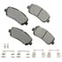 ACT1623 by AKEBONO - ProACT Ultra Premium Ceramic Disc Brake Pad Kit