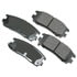 ACT580 by AKEBONO - ProACT Ultra Premium Ceramic Disc Brake Pad Kit
