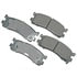 ACT553 by AKEBONO - ProACT Ultra Premium Ceramic Disc Brake Pad Kit