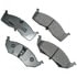 ACT730 by AKEBONO - ProACT Ultra Premium Ceramic Disc Brake Pad Kit