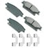 Akebono ASP1020 Disc Brake Pad Set Performance Ultra Premium Ceramic Disc Brake Pad Kit