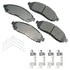 Akebono ASP1094A Disc Brake Pad Set Performance Ultra Premium Ceramic Disc Brake Pad Kit