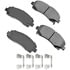 ASP1102A by AKEBONO - Performance Ultra Premium Ceramic Disc Brake Pad Kit