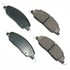 Akebono ASP1081 Disc Brake Pad Set Performance Ultra Premium Ceramic Disc Brake Pad Kit