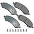 ASP1084A by AKEBONO - Performance Ultra Premium Ceramic Disc Brake Pad Kit