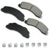 Akebono ASP1414A Disc Brake Pad Set Performance Ultra Premium Ceramic Disc Brake Pad Kit