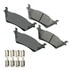 Akebono ASP1602 Disc Brake Pad Set Performance Ultra Premium Ceramic Disc Brake Pad Kit