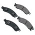 ASP412 by AKEBONO - Performance Ultra Premium Ceramic Disc Brake Pad Kit