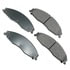 Akebono ASP921 Disc Brake Pad Set Performance Ultra Premium Ceramic Disc Brake Pad Kit