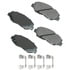 Akebono ASP914B Disc Brake Pad Set Performance Ultra Premium Ceramic Disc Brake Pad Kit