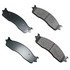 Akebono ASP965 Disc Brake Pad Set Performance Ultra Premium Ceramic Disc Brake Pad Kit