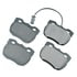 EUR520 by AKEBONO - EURO Ultra Premium Ceramic Disc Brake Pad Kit