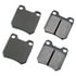 Akebono EUR709 Disc Brake Pad Set EURO Ultra Premium Ceramic Disc Brake Pad Kit