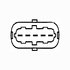 009142991 by HELLA - Air Mass Sensor, 5-Pin Connector, Bolted