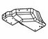 18-54528-000 by FREIGHTLINER - Cab Sill Gusset