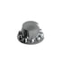 15600 by AMERICAN CHROME - ABS Rear Cover Kit - Removable Cap, 10 Lug, 33mm Threads with Flange