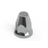 18300 by AMERICAN CHROME - Wheel Fastener Cover - ABS Chrome Nut Cover, 33mm x 2.88 in. Push-On with Flange