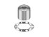 83133 by AMERICAN CHROME - Rear Axle Cover Kit with Non-Removable Baby Moon Cap, Hub-Piloted, Chrome