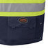 V1021580U-2/3XL by PIONEER SAFETY - Safety Vest - Navy, Size 2XL/3XL