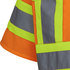 V1023550U-2XL by PIONEER SAFETY - Polyester Sleeved Safety Vest