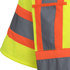 V1023560U-3XL by PIONEER SAFETY - Polyester Sleeved Safety Vest