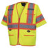 V1023560U-M by PIONEER SAFETY - Polyester Sleeved Safety Vest
