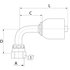 29425-1212 by CONTINENTAL AG - Fitting, Ultra-Crimp, 1-pc