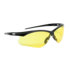 50002 by JACKSON SAFETY - Jackson SG Safety Glasses - Amber Lens, Black Frame, Hardcoat Anti-Scratch, Low Light