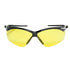 Jackson Safety 50003 Earplugs Jackson SG Safety Glasses - Amber Lens, Black Frame, Sta-Clear™ Anti-Fog, Low Light