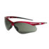 50016 by JACKSON SAFETY - Jackson SG Safety Glasses - Smoke Lens, Red Frame, Hardcoat Anti-Scratch, Outdoor