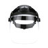 S32010 by SELLSTROM - Sellstrom&#174; S32010 DP4 Series Ratcheting Faceshield, Clear Window, Polycarbonarte, Anti-Fog