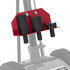 565EXT by AMERICAN FORGE & FOUNDRY - Bottle Jack - Extension, 3-Piece, 22 Ton, with Holder, Red Steel Floor Jack