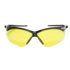 50002 by JACKSON SAFETY - Jackson SG Safety Glasses - Amber Lens, Black Frame, Hardcoat Anti-Scratch, Low Light