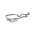 50025 by JACKSON SAFETY - Jackson SGF Safety Glasses - Clear Lens, Gunmetal Frame, Hardcoat Anti-Scratch, Indoor